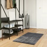 vidaXL Preproga HUARTE s kratkimi vlakni pralna antracit 60x110 cm | Shoptok.si