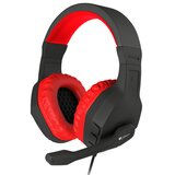 Genesis gaming naglavne slušalke z mikrofonom Argon 200 črno rdeče | Shoptok.si