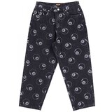Santa Cruz Jeans straight Big pants Modra Cene