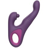  Vibrator sa pomeranjem Fury, 22.7cm, Bordo Cene