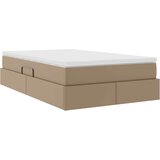  Krevet s madracem i skladištem Boja cappuccina 120 x 200 cm | shoptok.hr