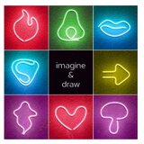 Opviq zidna led dekoracija heart medium pink | ePonuda.com