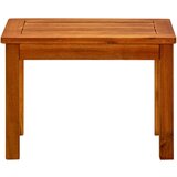 vidaXL Vrtni stolić za kavu 50 x 35 x 36 cm masivno bagremovo drvo | shoptok.hr