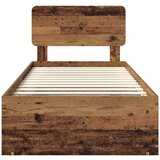  Okvir za krevet Staro drvo 90 x 190 cm Čvrsto borovo drvo | shoptok.hr
