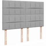  Okvir kreveta s madraca svijetlosivi 140x200cm tkanine | shoptok.hr