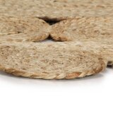  Ručno rađeni pleteni tepih od jute 90 cm | shoptok.hr