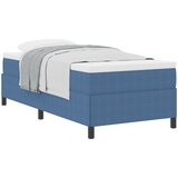 vidaXL Postelja Modra 80x200 cm iz kordurojskega blaga, (22049842) | Shoptok.si