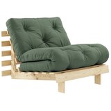 Karup Design Raztegljiv fotelj Roots Raw/Olive Green Cene