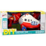 Avion za sastavljanje s alatom Air - crveni | Shoptok.si