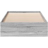 vidaXL Posteljni okvir s predali siva sonoma 75x190 cm inženirski les | Shoptok.si