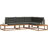  Set vanjskih sofa Prirodna i antracit | shoptok.hr