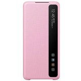 Samsung original torbica clear view ef-zg985cpe za galaxy s20 plus g985 - pink Cene