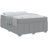  Krevetna konstrukcija Svijetlo siva 160 x 200 cm tkanina | Shoptok.si