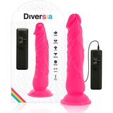 DIVERSIA vibracijski penis flexible pink (21 cm) Cene