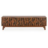 Marckeric Smeđa TV komoda 180x50 cm Kantu – Cijene