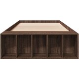  Okvir za krevet smeđi hrast 90 x 200 cm od konstruiranog drva | shoptok.hr