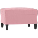  3-dijelni set sofa s jastucima ružičasti baršunasti | shoptok.hr
