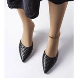 Gemre Black Quilted Stiletto Mules Lambert | Shoptok.si