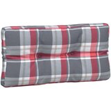  Jastuci za palete 5 kom crveni karirani od tkanine | shoptok.hr