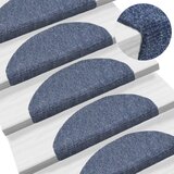 vidaXL Samolepilne preproge za stopnice 5 kosov modre 65x21x4 cm Cene