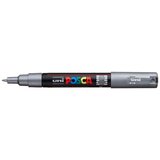  Marker UNI POSCA PC-1M 0.7 - 1 mm silver (26) Cene