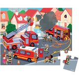 Janod otroška sestavljanka firemen 24 kosov | Shoptok.si