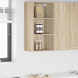 VidaXL viseći ormarić s policom riga sonoma hrast 40 x 29,5 x 80 cm VidaXL viseći ormarić s policom riga sonoma hrast 40 x 29,5 x 80 cm Slike