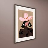 Styler Tiskana slika z okvirjem 50x70 cm Cowgirl – | Shoptok.si