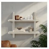 Hanah home Dekorativna metalna zidna polica Vlnt 126 Kr Cene