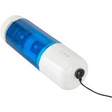 You2Toys Vibracijski masturbator z možnostjo polnjenja, vrtljiv (modra in bela) | Shoptok.si