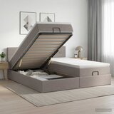  od pjene s madracem i LED-om Sivosmeđa 200 x 200 cm | shoptok.hr