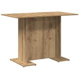  Blagovaonski stol boja hrasta 110x60x75 cm konstruirano drvo | shoptok.hr