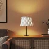 Sjenilo za svjetiljku od pruća 25 x 17 cm bijelo | shoptok.hr