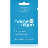 Ziaja Marine Algae vlažilna maska za normalno in suho kožo 7 ml