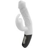 NMC Titanz Vibrator Rabbit Titanz 7 Ivory White | Shoptok.si