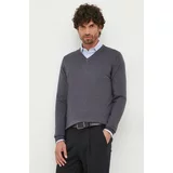 Liu Jo Volnen pulover moški, siva barva