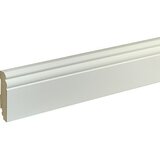  Kutna lajsna FU85L (Bijele boje, 2,4 m x 19 mm x 80 mm, Premazano temeljnom bojom) | shoptok.hr