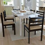 vidaXL Jedilni stoli 6 kosov rjavi trden les in žamet | Shoptok.si