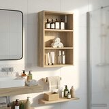  Kupaonski zidni ormarić Zidne Sonoma hrast 40 x 16 x 62,5 cm | shoptok.hr