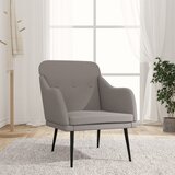  Fotelja smeđesiva 63 x 76 x 80 cm od tkanine | Eponuda.ba