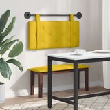  Držeće uzglavlje Zidne Žuta 90 x 55 x 5 cm Baršun - Žuta 80 cm bez LED | shoptok.hr
