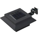 vidaXL Vrtne solarne svjetiljke 6 kom LED kvadratne 12 cm crne | shoptok.hr