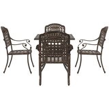 vidaXL 5-delni vrtni bistro set iz litoželeza, (22015582) | Shoptok.si