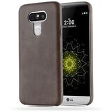 Cadorabo Case, združljiv z LG v Vintage Brown - Hard Case zaščitni pokrov iz imitacije usnja, (20563739) | Shoptok.si