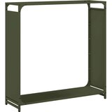  Stalak za drva za ogrjev Maslinasto zelena 90x28x90 cm | Eponuda.ba