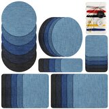 INF Iron on repair obliži za jeans 30 kom DenimBlue, (21247312) Cene