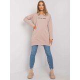 RUE PARIS Tunic-RV-TU-7201.43P-dark beige | shoptok.hr
