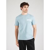 Calvin Klein Majica svetlo modra / bela | Shoptok.si