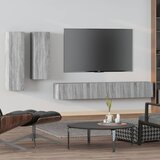  4-dijelni set TV ormarića sivog sonome konstruirano drvo | shoptok.hr