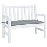  Jastuk za vrtnu klupu sivi 110 x 50 x 7 cm od tkanine Oxford | shoptok.hr